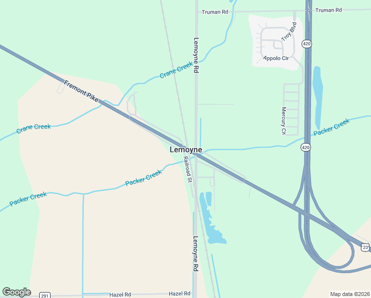 map of restaurants, bars, coffee shops, grocery stores, and more near 3835 637 in Perrysburg