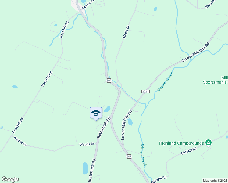 map of restaurants, bars, coffee shops, grocery stores, and more near Roosevelt Highway in Dalton