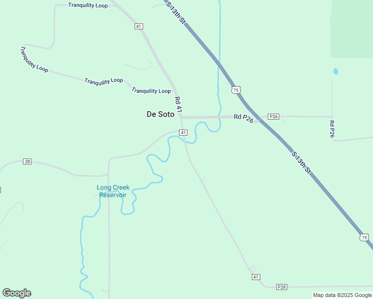 map of restaurants, bars, coffee shops, grocery stores, and more near 7907 County Road 41 in Fort Calhoun