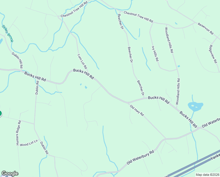 map of restaurants, bars, coffee shops, grocery stores, and more near 665 Bucks Hill Road in Southbury