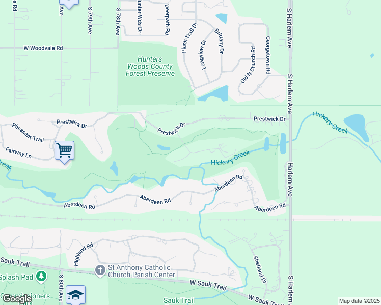 map of restaurants, bars, coffee shops, grocery stores, and more near 7398 Colony Lane in Frankfort