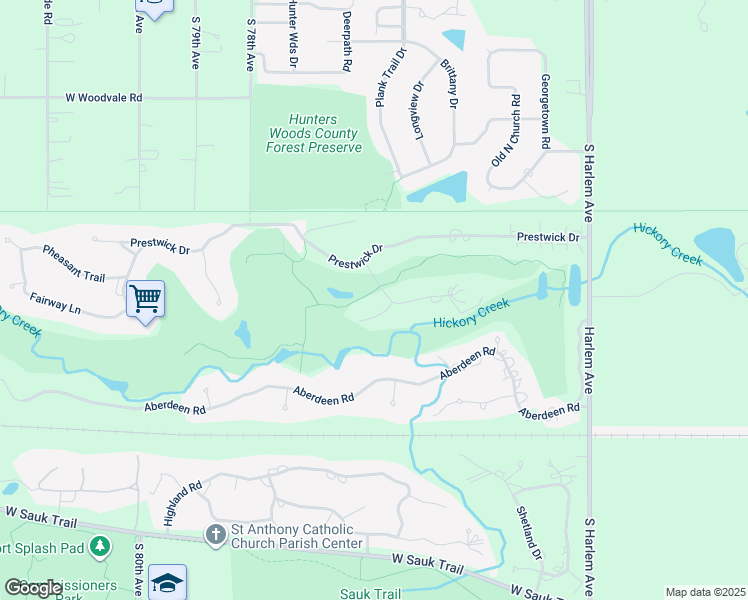 map of restaurants, bars, coffee shops, grocery stores, and more near 7324 Heritage Court in Frankfort