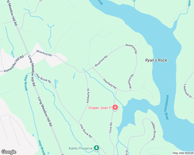 map of restaurants, bars, coffee shops, grocery stores, and more near 6 Deerfield Road in Brookfield