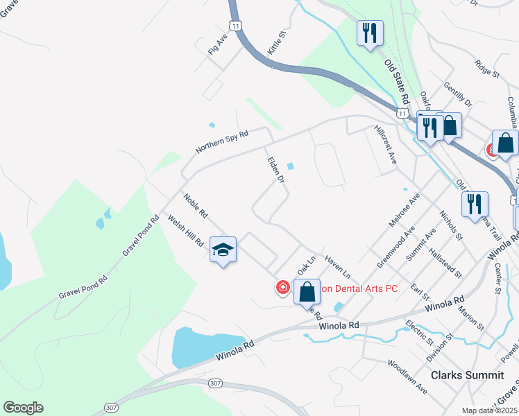 map of restaurants, bars, coffee shops, grocery stores, and more near 4000-4064 Gorham Terrace Dr in Lackawanna