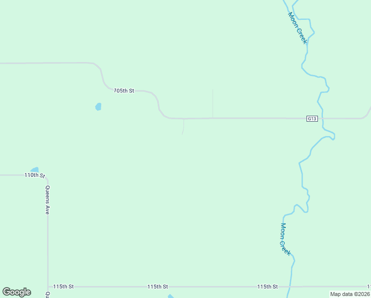 map of restaurants, bars, coffee shops, grocery stores, and more near 2601-2777 105th Street in Barnes City