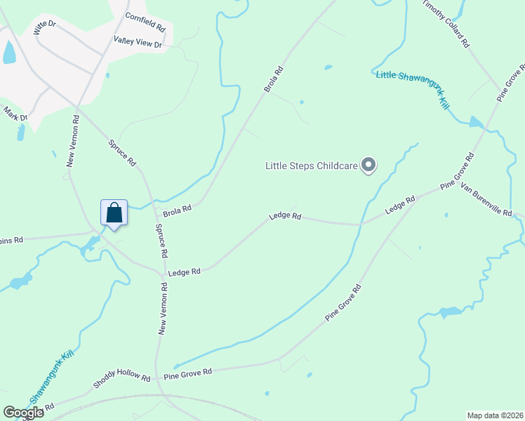 map of restaurants, bars, coffee shops, grocery stores, and more near 81 Ledge Road in Middletown