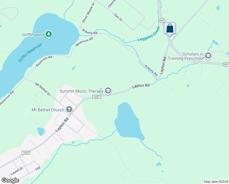 map of restaurants, bars, coffee shops, grocery stores, and more near 1423 Layton Road in Clarks Summit