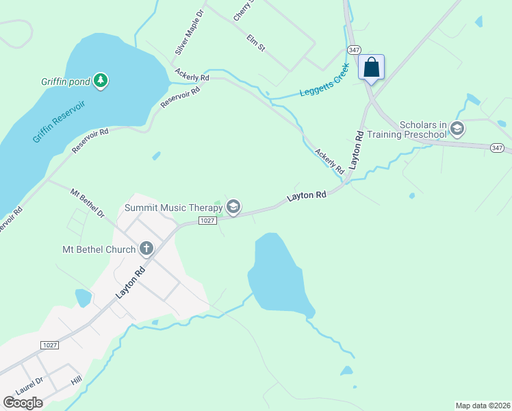 map of restaurants, bars, coffee shops, grocery stores, and more near 1423 Layton Road in Clarks Summit