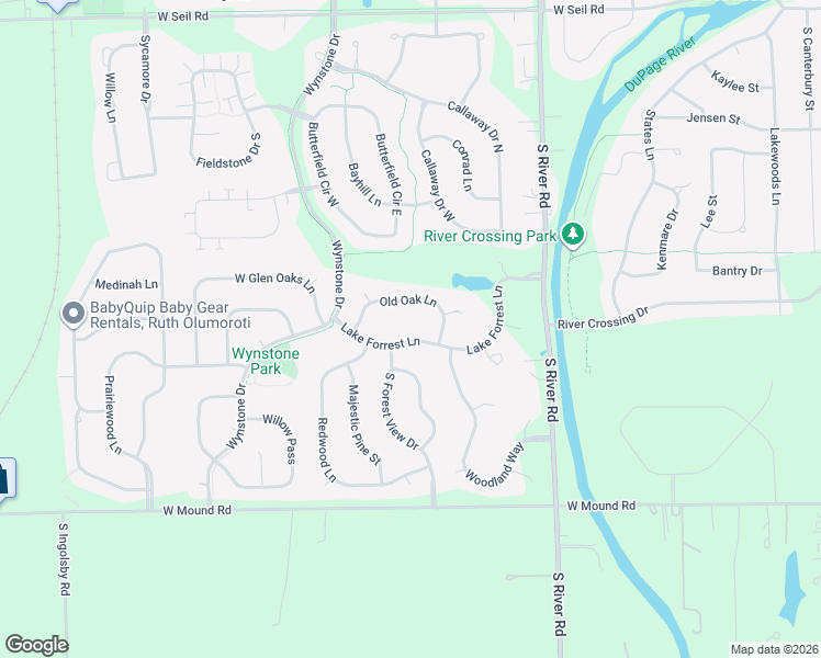 map of restaurants, bars, coffee shops, grocery stores, and more near 25016 Lake Forrest Ln in Shorewood