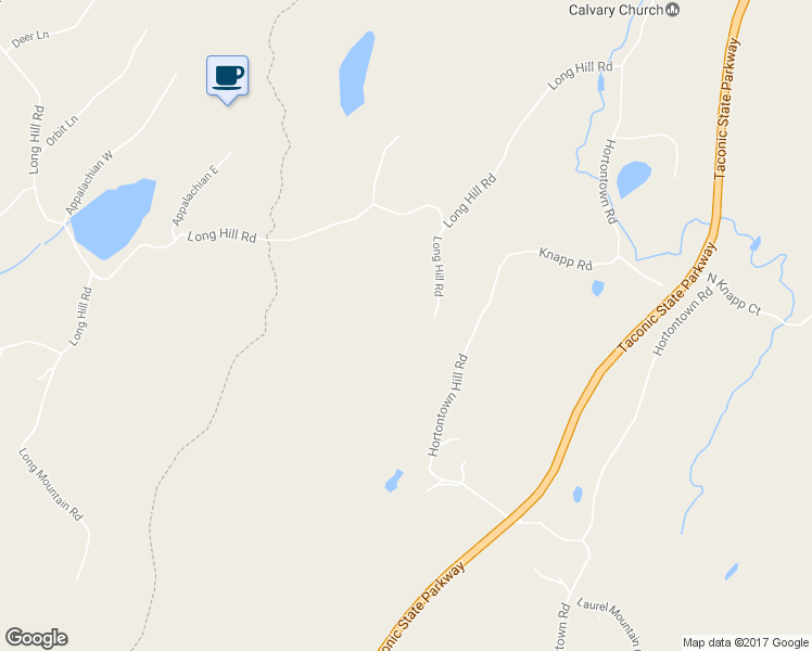 map of restaurants, bars, coffee shops, grocery stores, and more near 216 Long Hill Road in Hopewell Junction