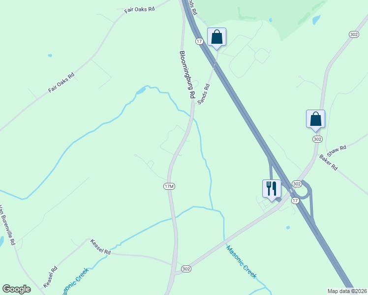 map of restaurants, bars, coffee shops, grocery stores, and more near 985 New York 17M in Middletown