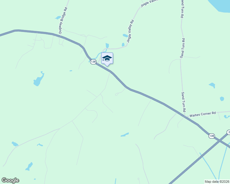 map of restaurants, bars, coffee shops, grocery stores, and more near 28 Wooded Grove Circle in South Kingstown