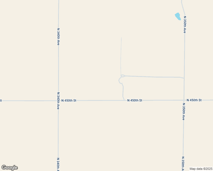 map of restaurants, bars, coffee shops, grocery stores, and more near 34520 North 450th Street in Genoa