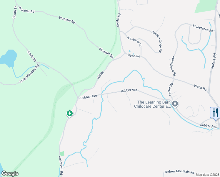 map of restaurants, bars, coffee shops, grocery stores, and more near 1144 Rubber Avenue in Naugatuck