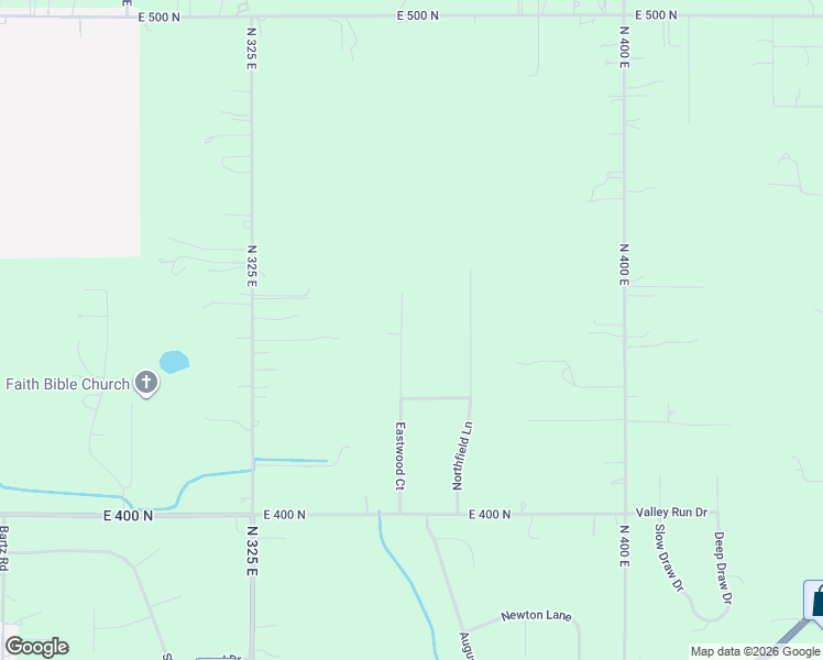 map of restaurants, bars, coffee shops, grocery stores, and more near 413-499 Eastwood Ct in Valparaiso