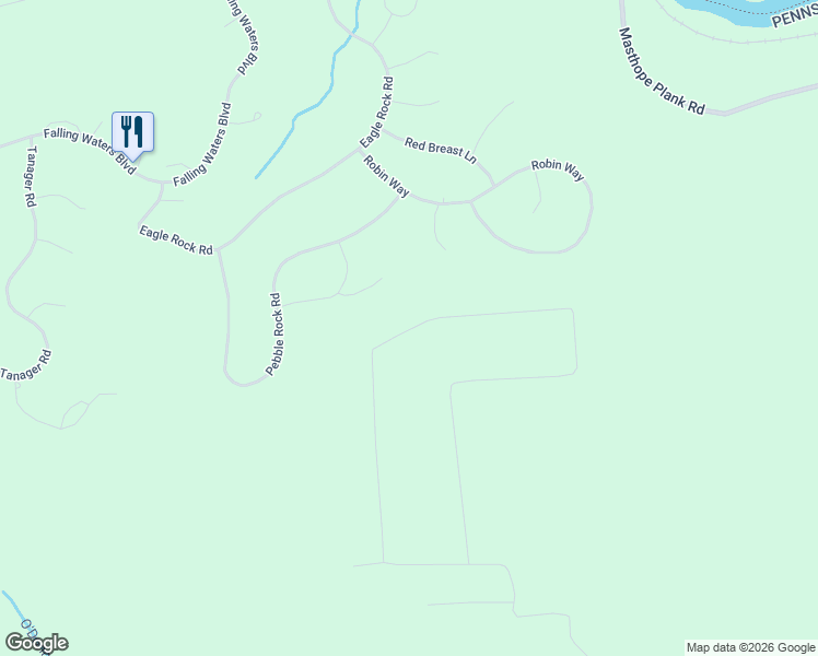 map of restaurants, bars, coffee shops, grocery stores, and more near 137-193 Mountain Top Road in Lackawaxen