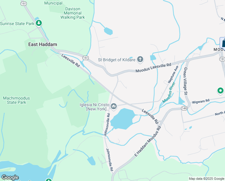 map of restaurants, bars, coffee shops, grocery stores, and more near 26 Plains Road in East Haddam