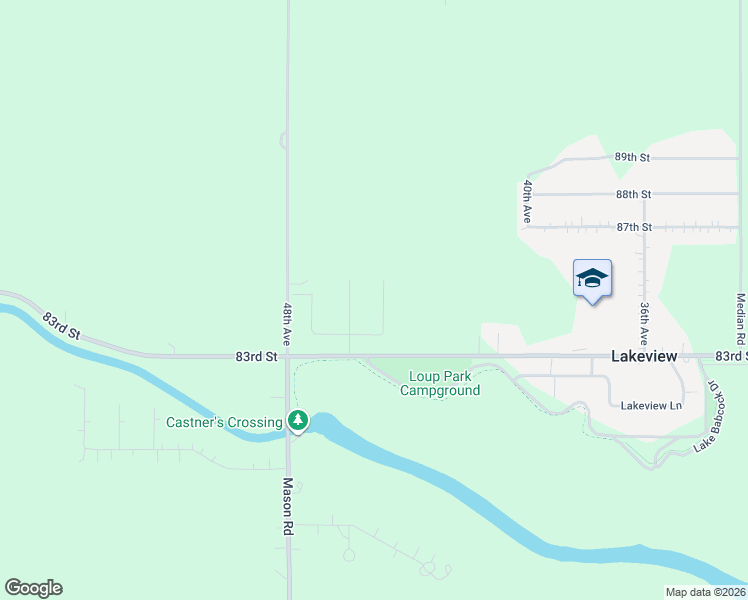 map of restaurants, bars, coffee shops, grocery stores, and more near 8547 48th Avenue in Columbus