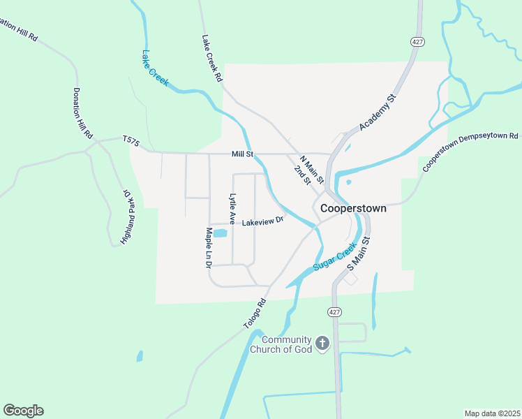 map of restaurants, bars, coffee shops, grocery stores, and more near 185 Reisenman Drive in Cooperstown