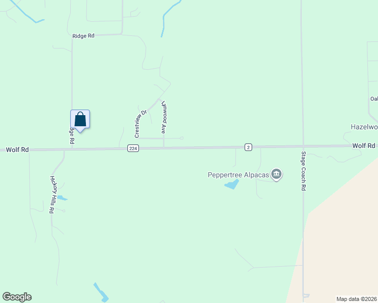 map of restaurants, bars, coffee shops, grocery stores, and more near 9908-10048 Wolf Road in Geneseo