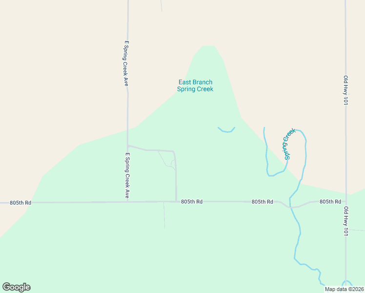 map of restaurants, bars, coffee shops, grocery stores, and more near 50221 805th Road in Greeley