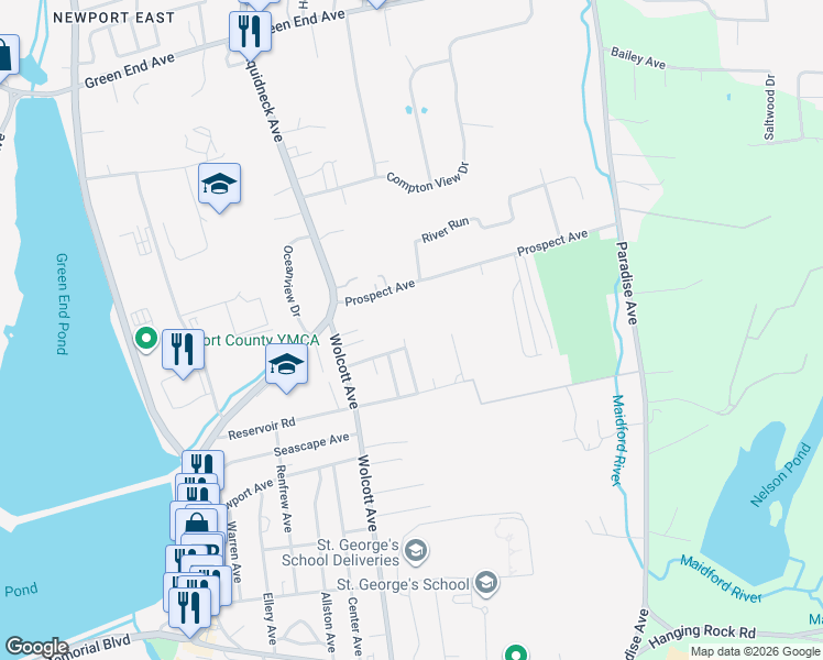 map of restaurants, bars, coffee shops, grocery stores, and more near 10 Toni Lynn Terrace in Middletown
