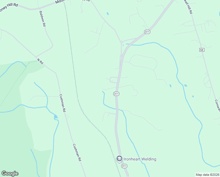 map of restaurants, bars, coffee shops, grocery stores, and more near St John Rd in Putnam