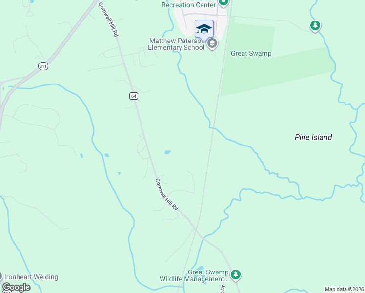 map of restaurants, bars, coffee shops, grocery stores, and more near 326 Cornwall Hill Road in Patterson