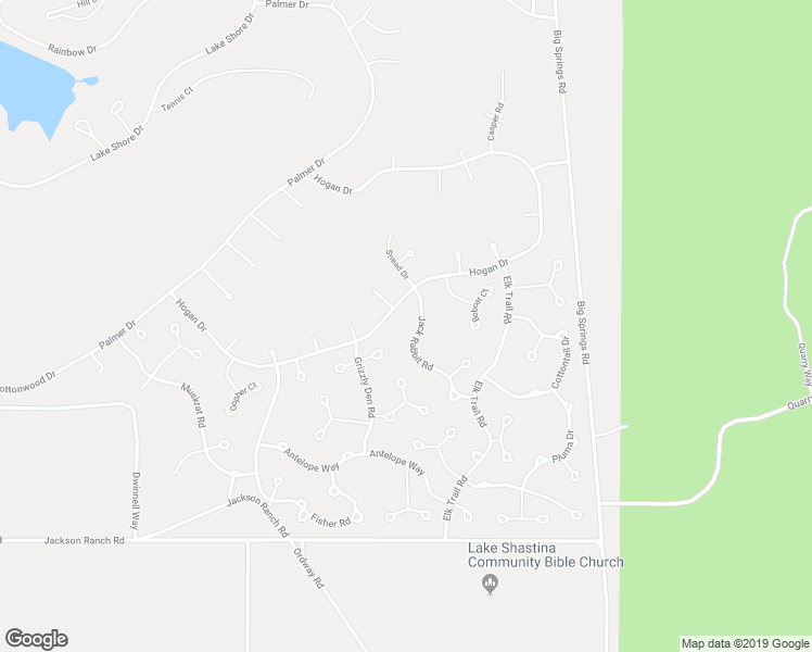 map of restaurants, bars, coffee shops, grocery stores, and more near 17445 Jack Rabbit Road in Weed