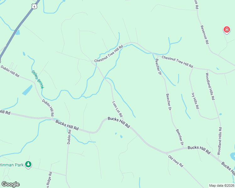 map of restaurants, bars, coffee shops, grocery stores, and more near 120 Lum Lot Road in Southbury