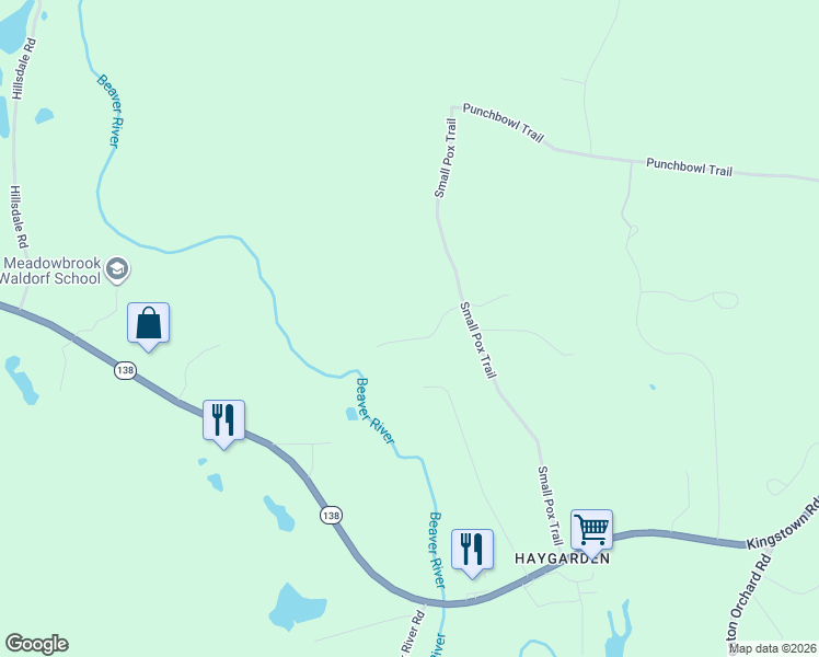 map of restaurants, bars, coffee shops, grocery stores, and more near 5 Gristmill Lane in Richmond