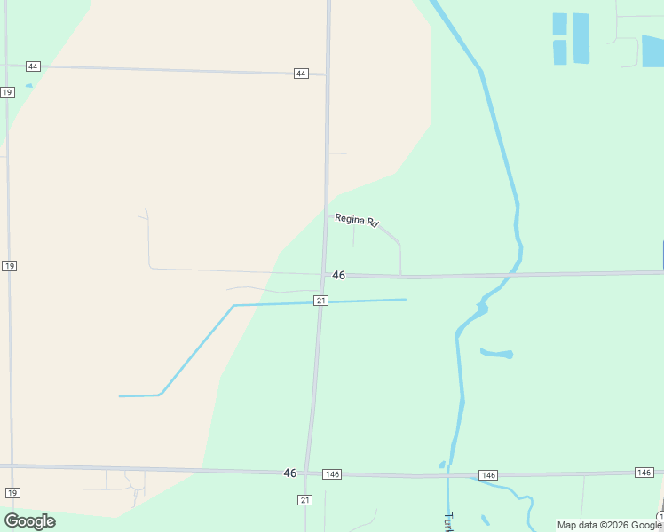map of restaurants, bars, coffee shops, grocery stores, and more near 20207 County Road 46 in New Paris