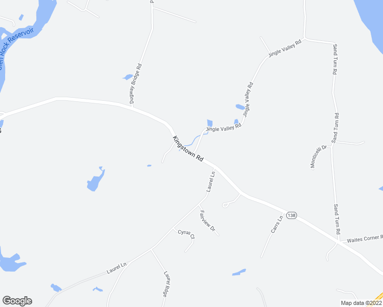 map of restaurants, bars, coffee shops, grocery stores, and more near 358 Kingstown Road in South Kingstown
