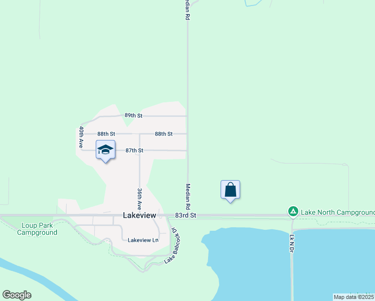 map of restaurants, bars, coffee shops, grocery stores, and more near 3301 87th Street in Columbus