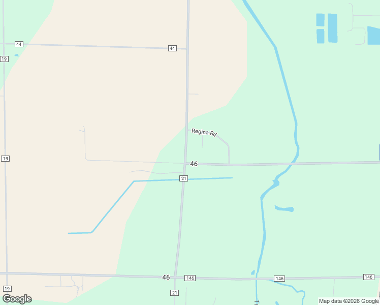 map of restaurants, bars, coffee shops, grocery stores, and more near 20207 County Road 46 in New Paris