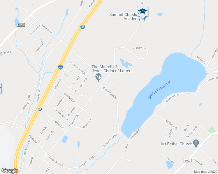 map of restaurants, bars, coffee shops, grocery stores, and more near 414 Griffin Pond Rd in Clarks Summit