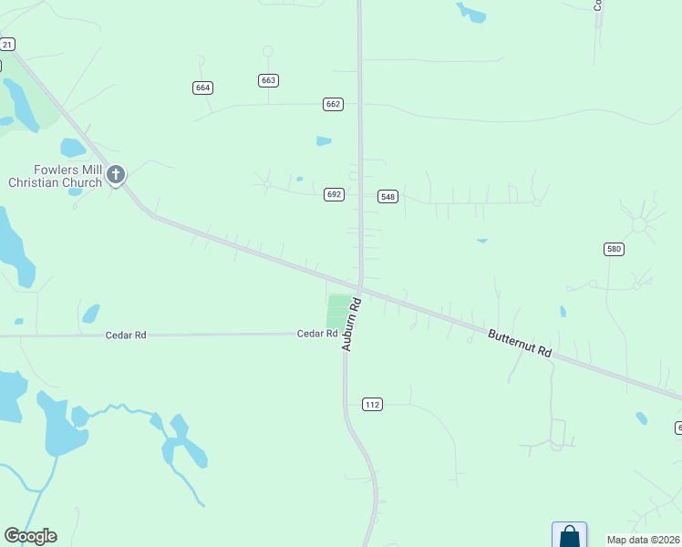 map of restaurants, bars, coffee shops, grocery stores, and more near 11064 Butternut Road in Chesterland