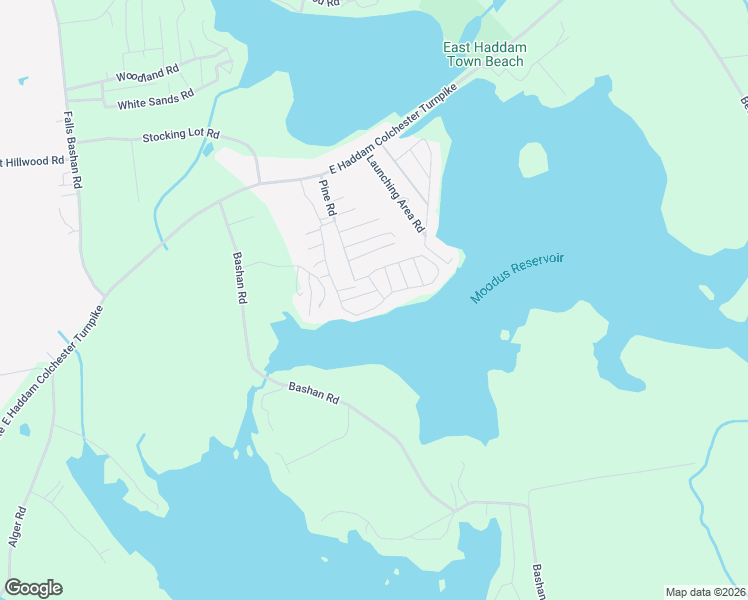 map of restaurants, bars, coffee shops, grocery stores, and more near 89 Hilltop Road in East Haddam