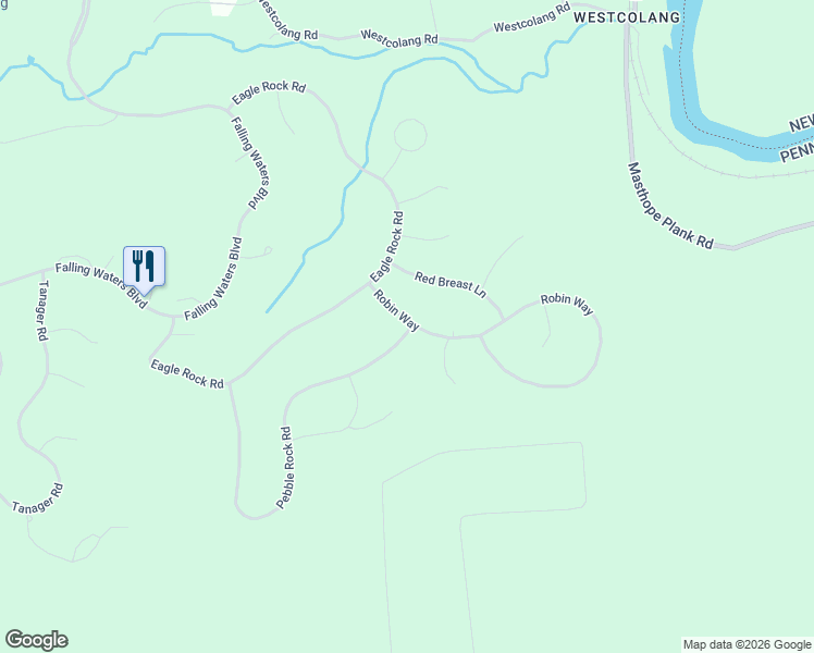 map of restaurants, bars, coffee shops, grocery stores, and more near 295-329 Pebble Rock Road in Lackawaxen