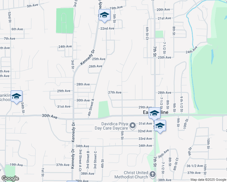 map of restaurants, bars, coffee shops, grocery stores, and more near 476 26th Avenue Court in East Moline