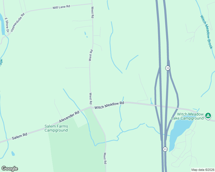 map of restaurants, bars, coffee shops, grocery stores, and more near 290 Witch Meadow Road in Salem