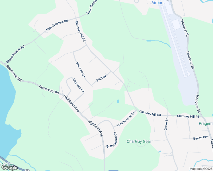 map of restaurants, bars, coffee shops, grocery stores, and more near 127 Chimney Hill Road in Wallingford