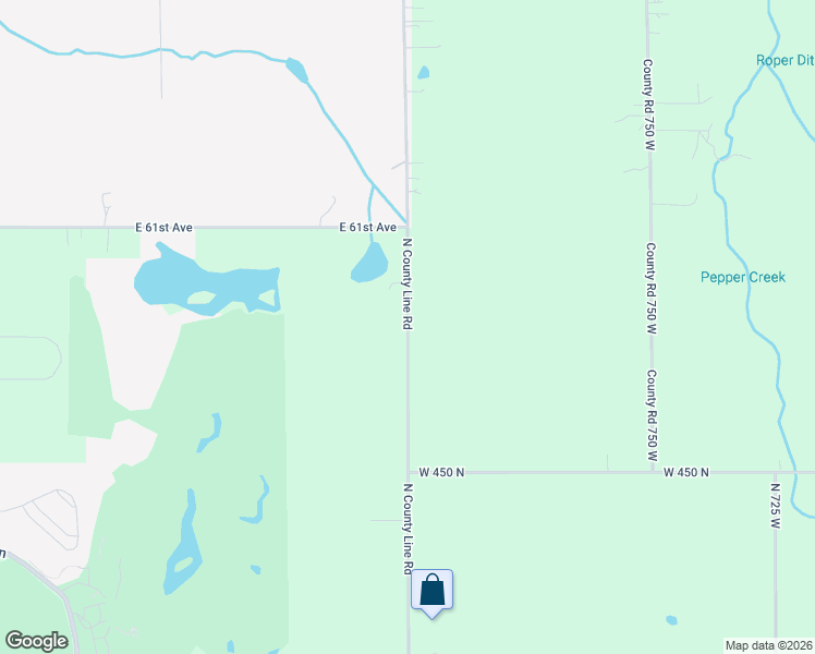 map of restaurants, bars, coffee shops, grocery stores, and more near 6190 County Line Road in Hobart