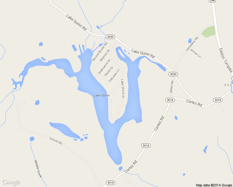 map of restaurants, bars, coffee shops, grocery stores, and more near 17 Gramps Ln in Waymart