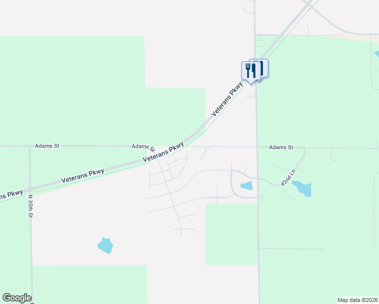 map of restaurants, bars, coffee shops, grocery stores, and more near 3657 Adams Street in Cumming