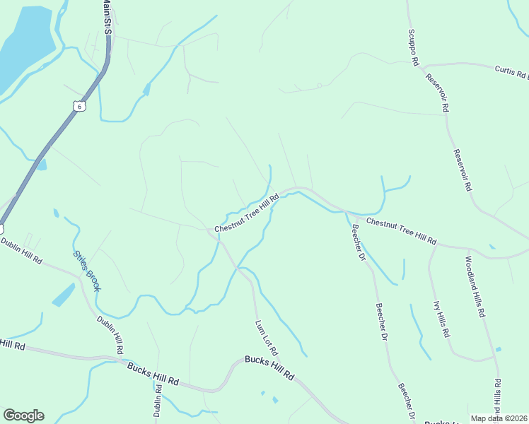 map of restaurants, bars, coffee shops, grocery stores, and more near 390 Chestnut Tree Hill Road in Southbury