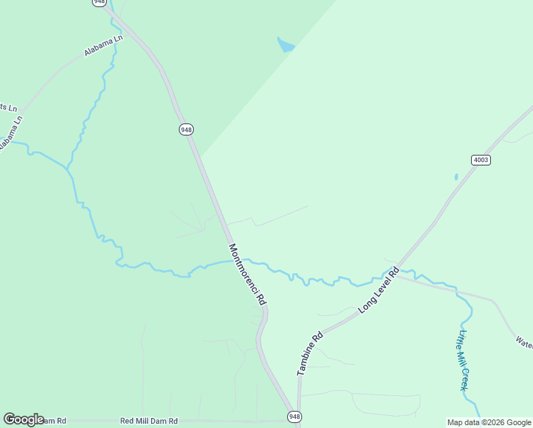 map of restaurants, bars, coffee shops, grocery stores, and more near 5674 Montmorenci Road in Ridgway