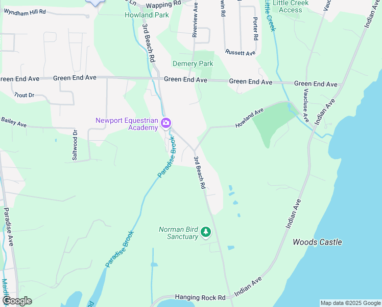 map of restaurants, bars, coffee shops, grocery stores, and more near 2 Cordeiro Terrace in Middletown
