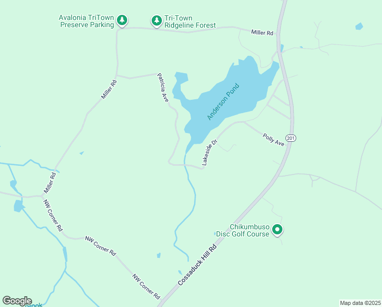 map of restaurants, bars, coffee shops, grocery stores, and more near 104 Lakeside Drive in North Stonington