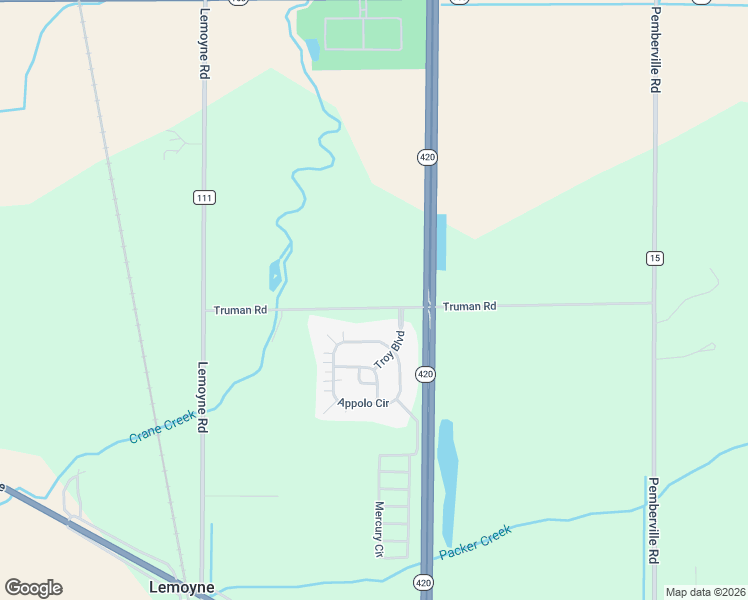 map of restaurants, bars, coffee shops, grocery stores, and more near 3599 Truman Road in Perrysburg
